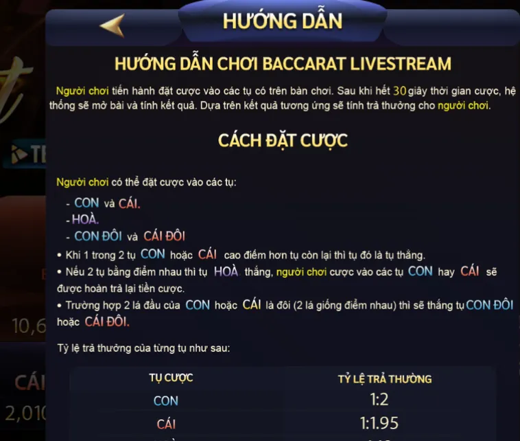 Chinh Phục Đỉnh Cao Game Bài Baccarat Livestream Tại ManClub Rinh Quà Cực Khủng