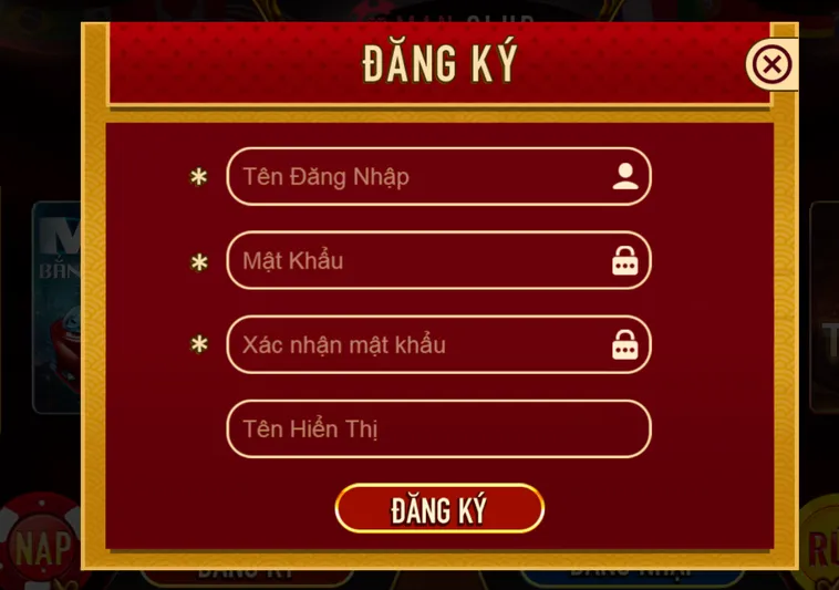 Đăng ký ManClub Sở Hữu Tài Khoản Cá Cược Đẳng Cấp Với Ưu Đãi Cực Lớn