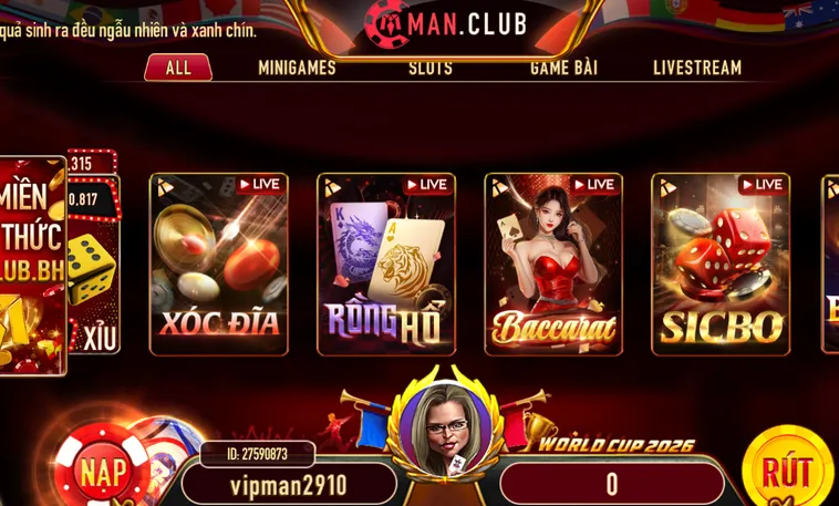 Chinh Phục Bí Mật Kho Báu Với Live Casino Livestream Tại ManClub Đẳng Cấp