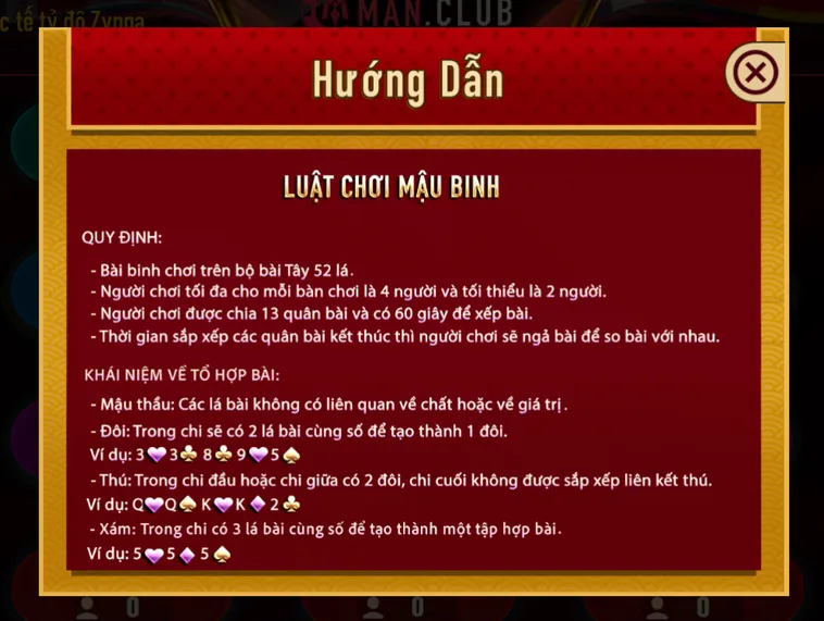 Chinh Phục Siêu Phẩm Mậu Binh Tại ManClub Sảnh Đấu Trí Đẳng Cấp Nhất