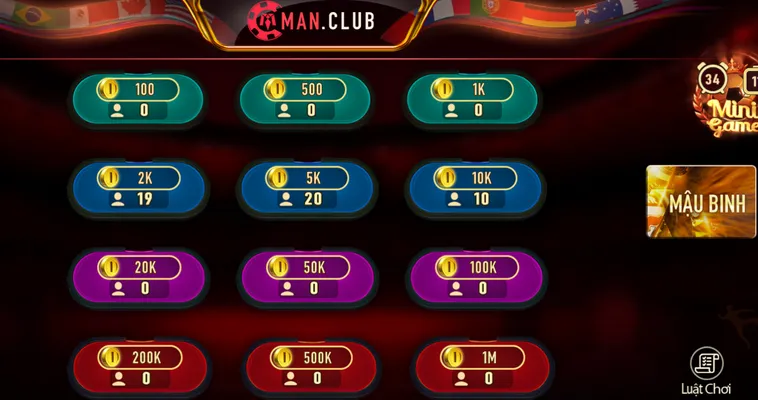 Chinh Phục Siêu Phẩm Mậu Binh Tại ManClub Sảnh Đấu Trí Đẳng Cấp Nhất