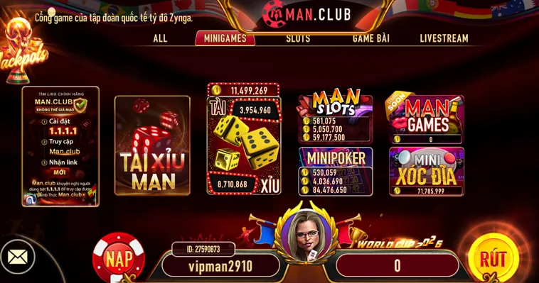 Chinh Phục Chuỗi Chiến Thắng Cùng Minigame ManClub Với Tỷ Lệ Thắng Khủng