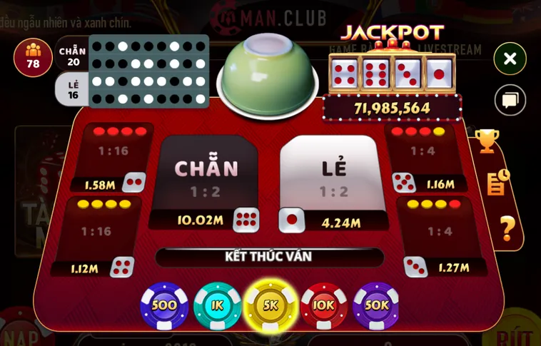 Chiến Thắng Rực Rỡ Cùng Minigame Mini Xóc Dĩa Tại ManClub