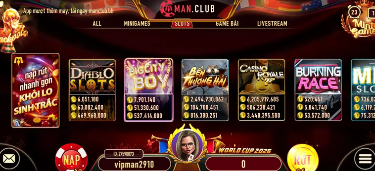Nổ Hũ ManClub Sân Chơi Đổi Thưởng Đẳng Cấp Nhất Năm 2026