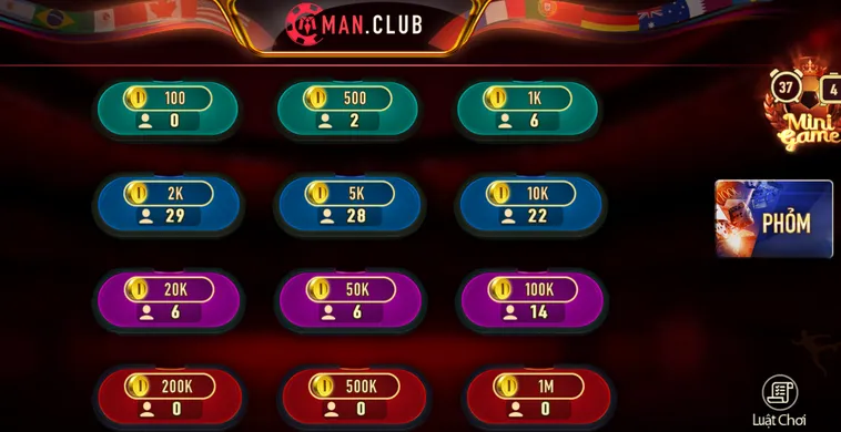 Thử Thách Trí Tuệ Phỏm Tại ManClub Đấu Trường Bài Đỉnh Cao Nhất Hiện Nay