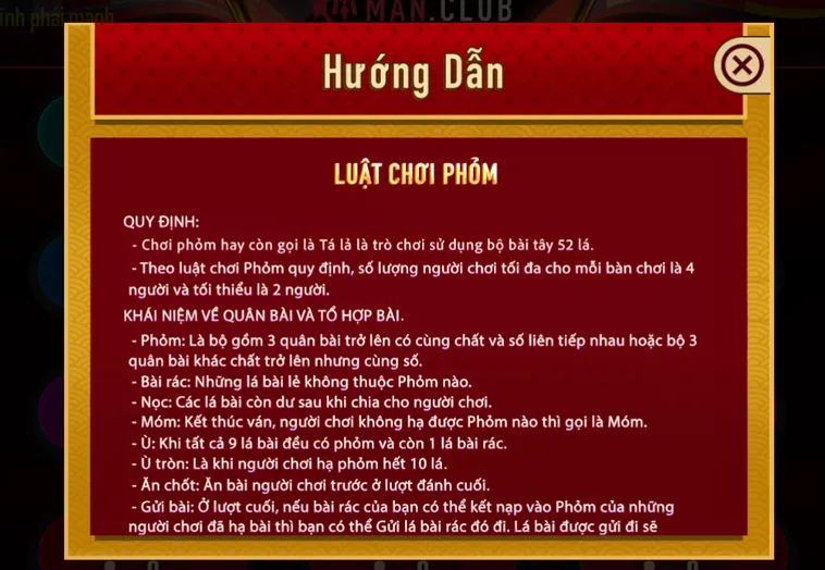 Thử Thách Trí Tuệ Phỏm Tại ManClub Đấu Trường Bài Đỉnh Cao Nhất Hiện Nay
