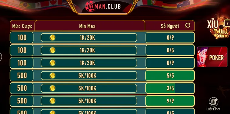Khám Phá Siêu Phẩm Poker Tại ManClub Đỉnh Cao Đấu Trí Của Các Bài Thủ