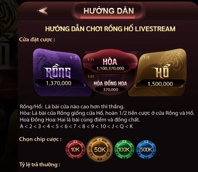 Chinh Phục Đỉnh Cao Game Bài Rồng Hổ Livestream Tại ManClub Rinh Quà Khủng