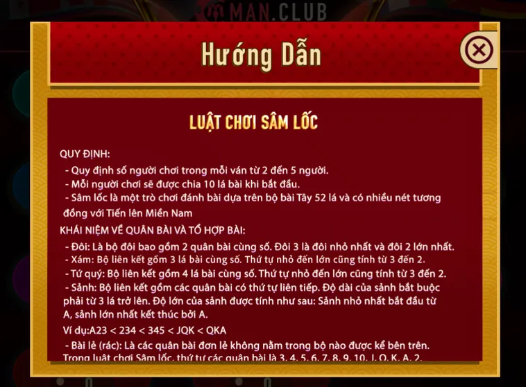 Chinh Phục Đỉnh Cao Sâm Lốc Tại ManClub Đấu Trường Sát Phạt Rinh Quà Khủng