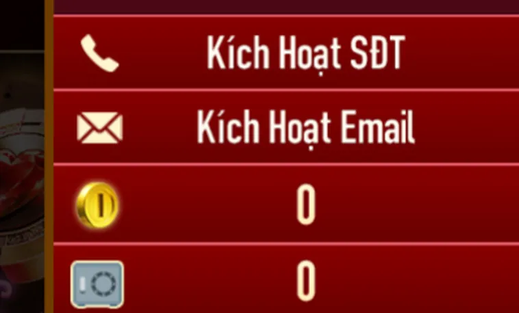 Kích hoạt bảo mật tài khoản đa tầng đa kênh - an toàn bảo vệ tài khoản người chơi.
